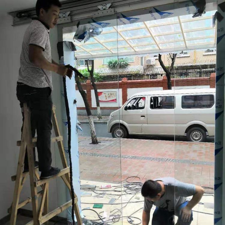 龍泉酒店自動感應門服務電話 辦公室門禁自動門安裝公司