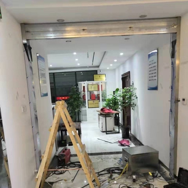 辦公室門禁自動門安裝案例